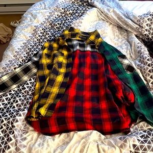 Multi-colored Flannel
